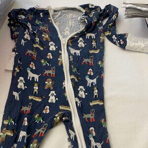 Little Sleepies Zippy 18 -24 months, Puppy Love Print.